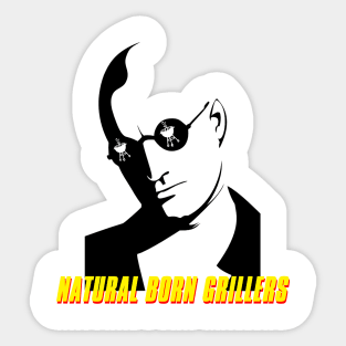 Natural Born Grillers Sticker